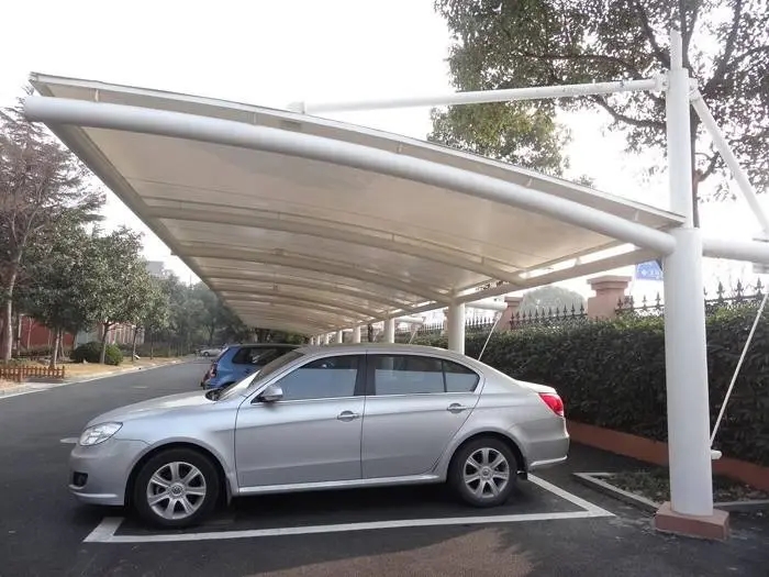 膜結構車棚